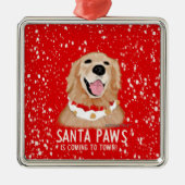 ゴールデンレトリバー 犬 クリスマス オーナメント (正面)
