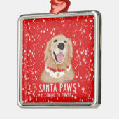 ゴールデンレトリバー 犬 クリスマス オーナメント (左)