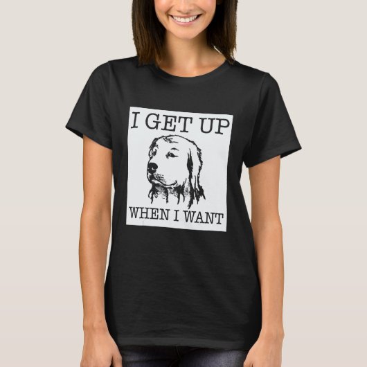 ゴールデンレトリバー 犬 1 Tシャツ (正面)