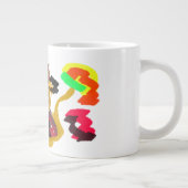 ゴールデンレトリバー　秋 ジャンボコーヒーマグカップ (右)
