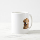 ゴールデンレトリバー 純粋な心 犬好き コーヒー コーヒーマグカップ (正面右)