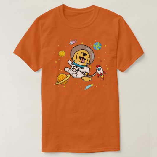 ゴールデンレトリバー(1) Tシャツ (デザイン正面)