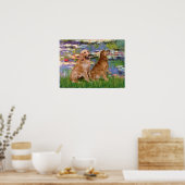 ゴールデンレトリバー(2) – リリー2 ポスター (キッチン)