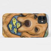 ゴールデンレトリバー Case-Mate iPhoneケース (裏面(横))