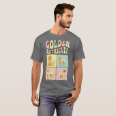 ゴールデンレトリバー Tシャツ (正面フル)