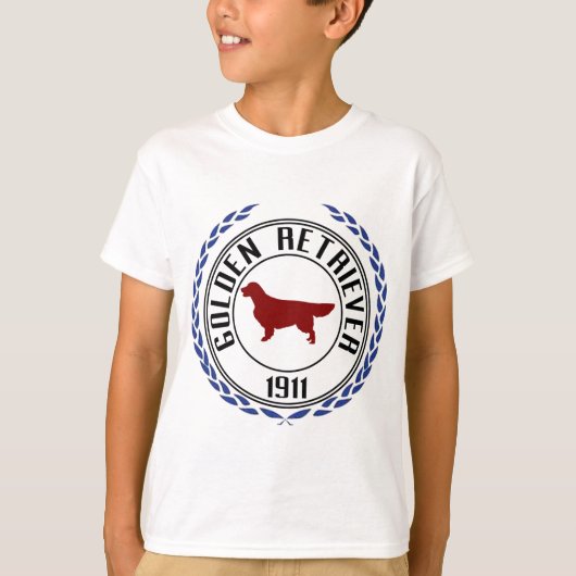 ゴールデンレトリバー Tシャツ (正面)
