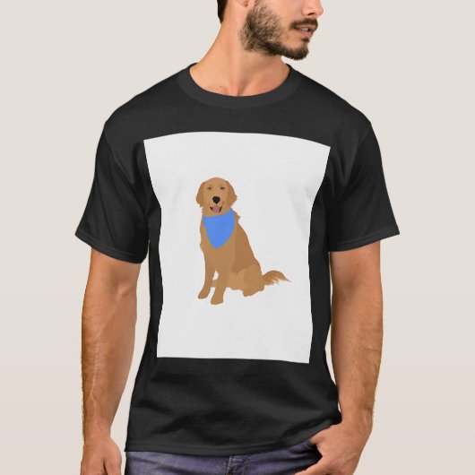 ゴールデンレトリバー Tシャツ (正面)
