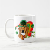 ゴールデンレトリバーSt patricks day コーヒーマグカップ (左)