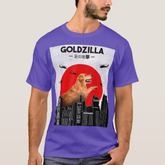 ゴールデンレトリバーTシャツゴールデンおもしろいレトリバー Tシャツ