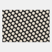 ゴールデンレトリーバーパピー絵を描ズオリジナルドッグアート ラッピングペーパーシート (正面3)