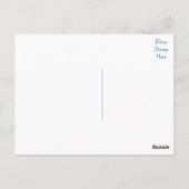 ゴールデンレトリーバーワンピードッグ空白のはがき ポストカード (裏面)