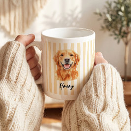 ゴールデンレトリーバー好きのためのオーダーメイドグッズ コーヒーマグカップ