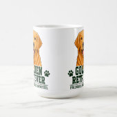 🐾 ゴールデンレトリーバー好き 🐾 コーヒーマグカップ (中央)