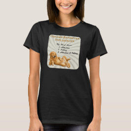 ゴールデンレトリーバー・インフルエンサー必須アイテム Tシャツ