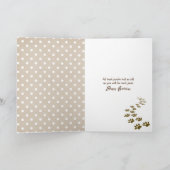 ゴールデンレトリーバー(仮面誕生日) カード (内部)