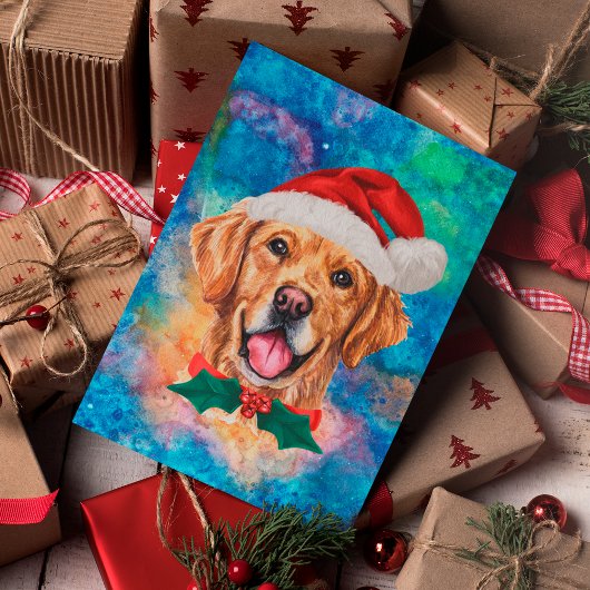 ゴールデンレトリーバー 犬の種類 クリスマス