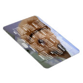 ゴールデンレトリーブカレンダー2023大型フォトマグネット マグネット (右側)