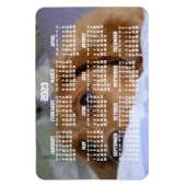 ゴールデンレトリーブカレンダー2023大型フォトマグネット マグネット (縦)