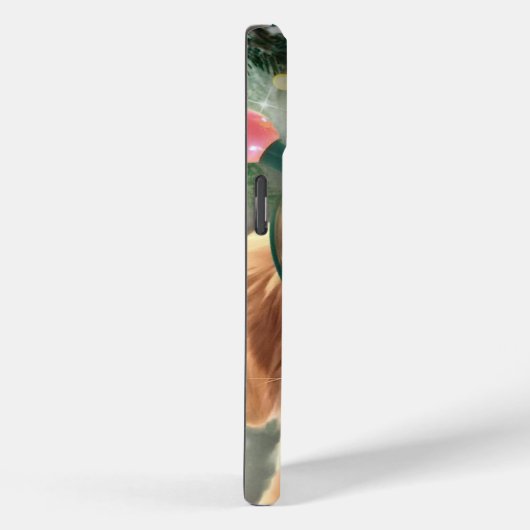 ゴールデンレトリーブクリスマスの電話ケース Case-Mate iPhoneケース (裏面 / 右)