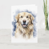 ゴールデンレトリーブホリデイ シーズンカード (正面)