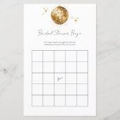 ゴールデンレトロディスコビンゴブライダルシャワーゲーム (正面)