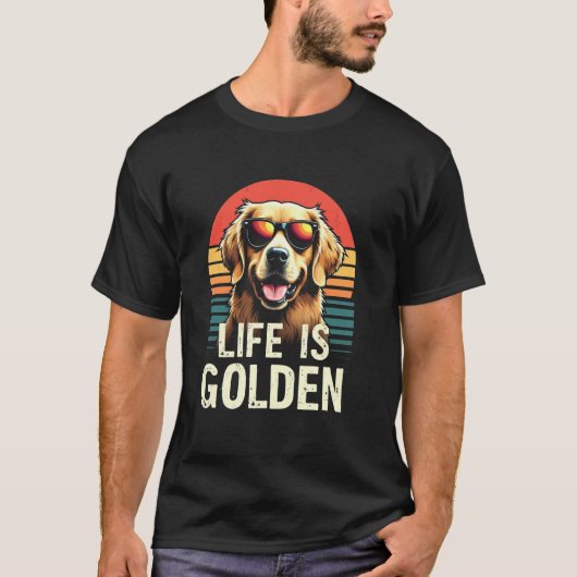 ゴールデンレトロライフ Tシャツ (正面)