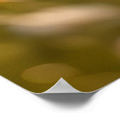 ゴールデンレト走リーバーの草の上 ポスター (角)