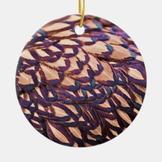 ゴールデンレースワインドットチキン セラミックオーナメント (正面)