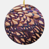 ゴールデンレースワインドットチキン セラミックオーナメント (裏面)