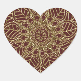 ゴールデンレース(ハート形のステッカー) ハートシール