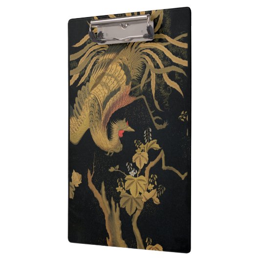 ゴールデンロスターバード日本のクラシックアンティーク クリップボード (左)