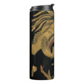 ゴールデンロスターバード日本のクラシックアンティーク タンブラー (回転左)