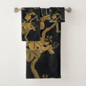 ゴールデンロスターバード日本のクラシックアンティーク バスタオルセット (インサイチュ)