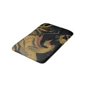 ゴールデンロスターバード日本のクラシックアンティーク バスマット (アングル)