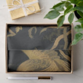 ゴールデンロスターバード日本のクラシックアンティーク 薄葉紙 (ギフト)