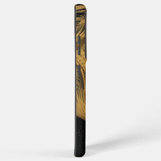 ゴールデンロスターバード日本のクラシックアンティーク SAMSUNG GALAXYケース (右側面)