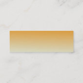 ゴールデンロッド金属製名刺 スキニー名刺 (裏面)