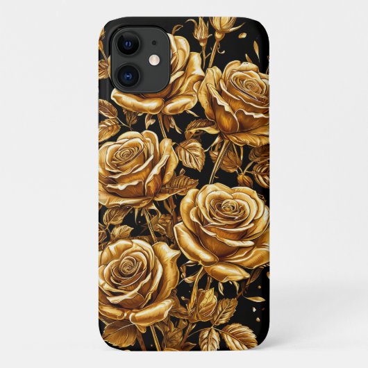✨ ゴールデンローズラディアンスアレンジメント 💛 ラグジュアリー Case-Mate iPhoneケース (裏面)