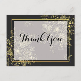 ゴールデンローズ ありがとう ポストカード