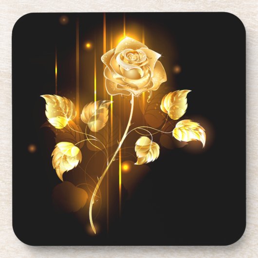 ゴールデンローズ ( gold rose ) コースター (正面)