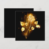 ゴールデンローズ ( gold rose ) 案内状 (正面/裏面)