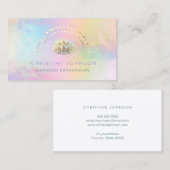 ゴールデンロータスのロゴ 名刺 (正面/裏面)