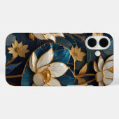 "ゴールデンロータスエレガンス – 豪華なiPhoneケース" Case-Mate iPhoneケース (裏面 (横))
