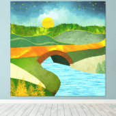 ゴールデンロード キャンバスプリント (インサイチュ (ウッドフロア))