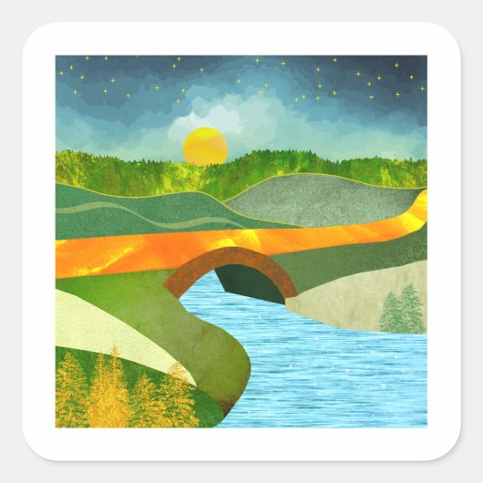 ゴールデンロード スクエアシール (正面)