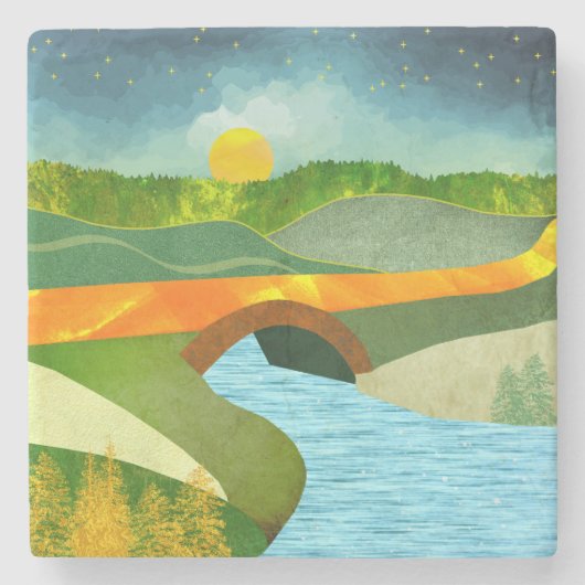 ゴールデンロード ストーンコースター (正面)