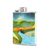 ゴールデンロード フラスク (左)