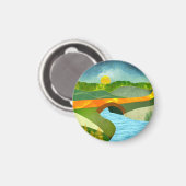 ゴールデンロード マグネット (正面/裏面)