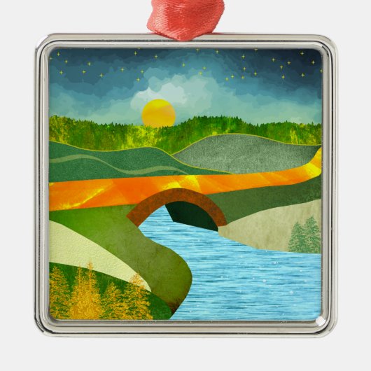 ゴールデンロード メタルオーナメント (正面)