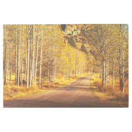 ゴールデンロード メタルプリント